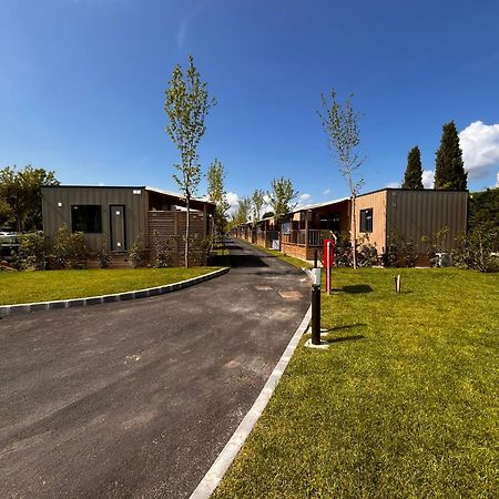 Estivo Premium Deluxe Mobile Homes On Camping Del Sole Village 伊塞奥 外观 照片