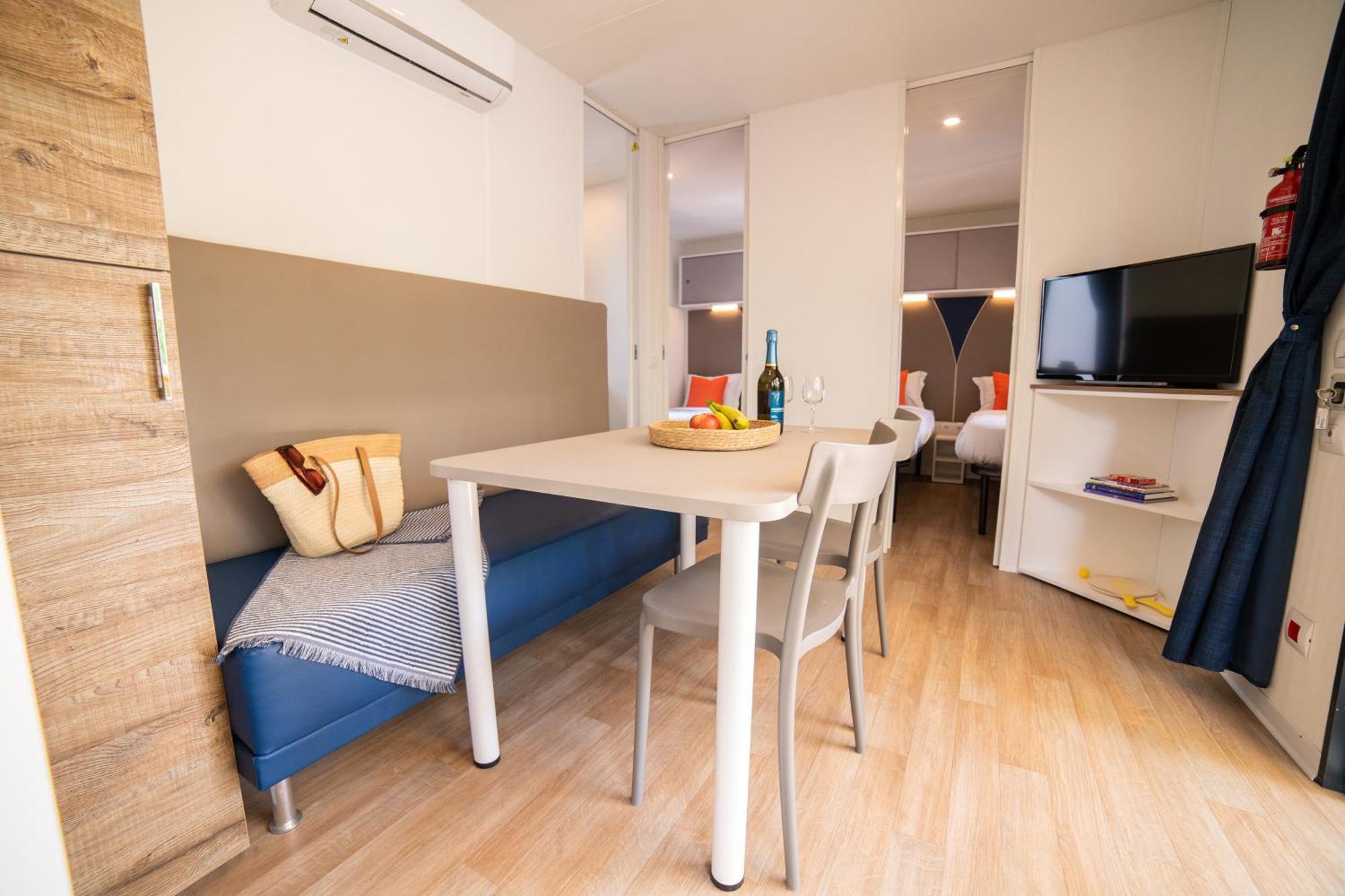 Estivo Premium Deluxe Mobile Homes On Camping Del Sole Village 伊塞奥 外观 照片