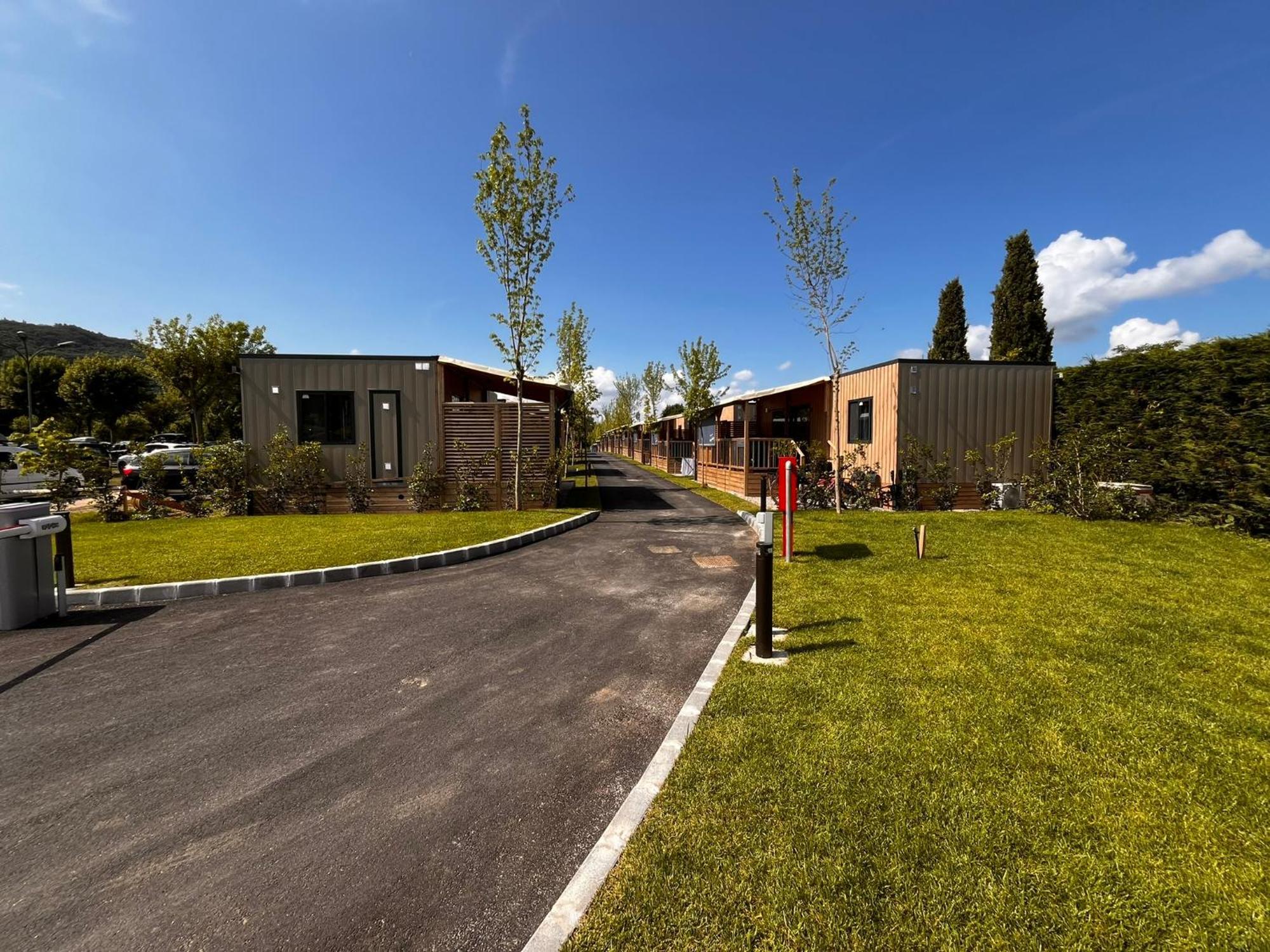Estivo Premium Deluxe Mobile Homes On Camping Del Sole Village 伊塞奥 外观 照片